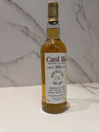 Caol Ila 30 Year Old – Distilled 1980, Bottled 2010 – Single Cask Hogs